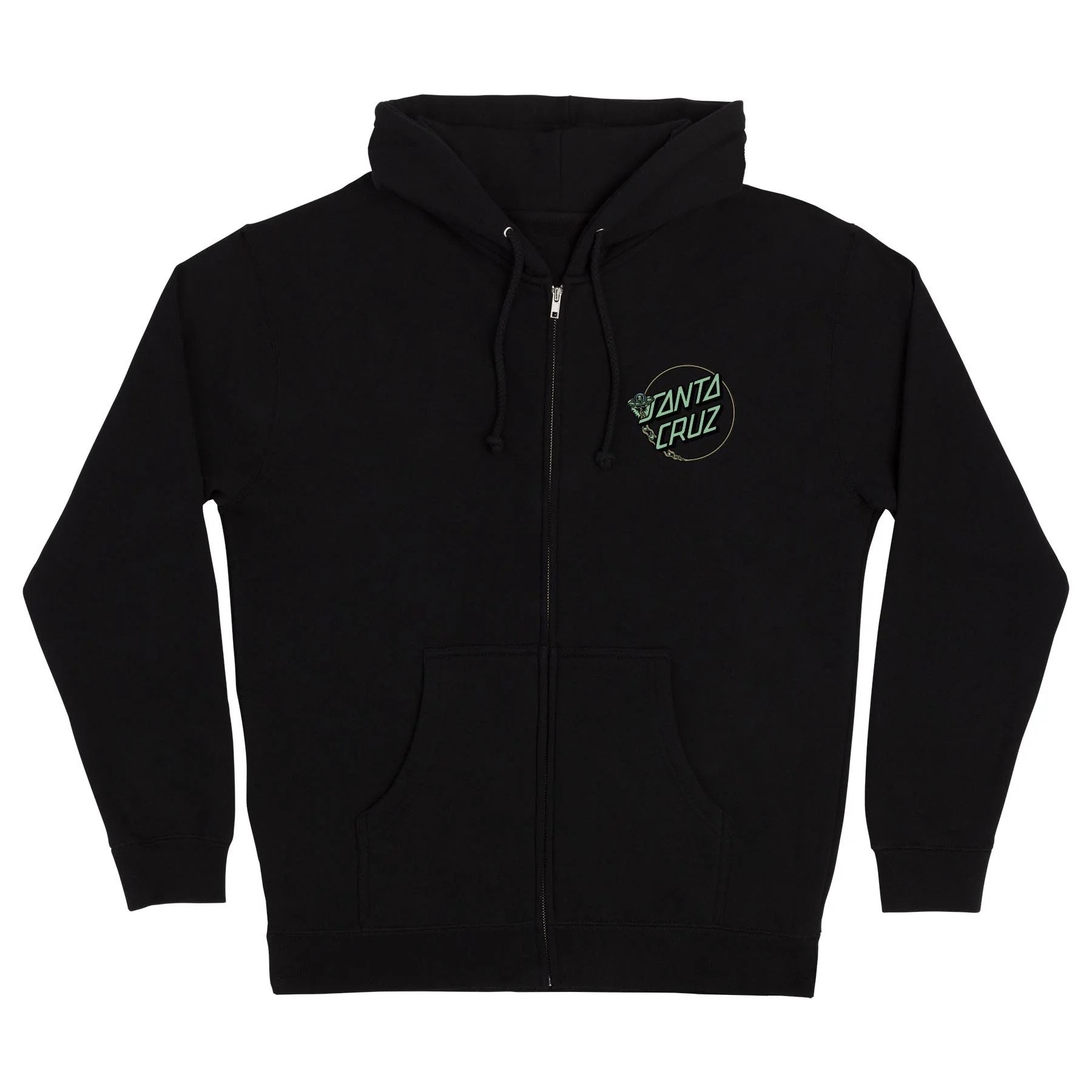 Winkowski Dope Planet 2 Mens Santa Cruz Zip Hoodie