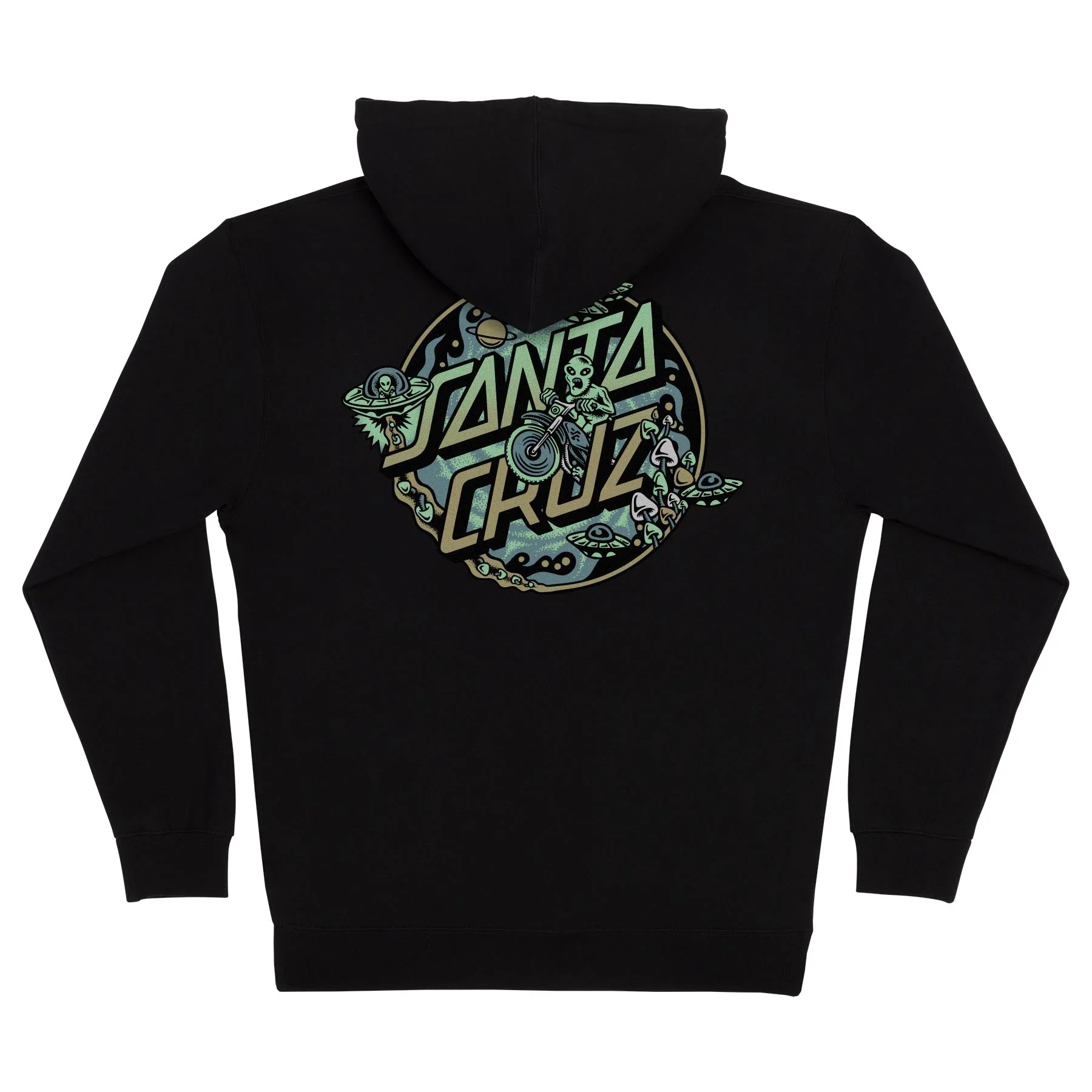 Winkowski Dope Planet 2 Mens Santa Cruz Zip Hoodie - Image 4