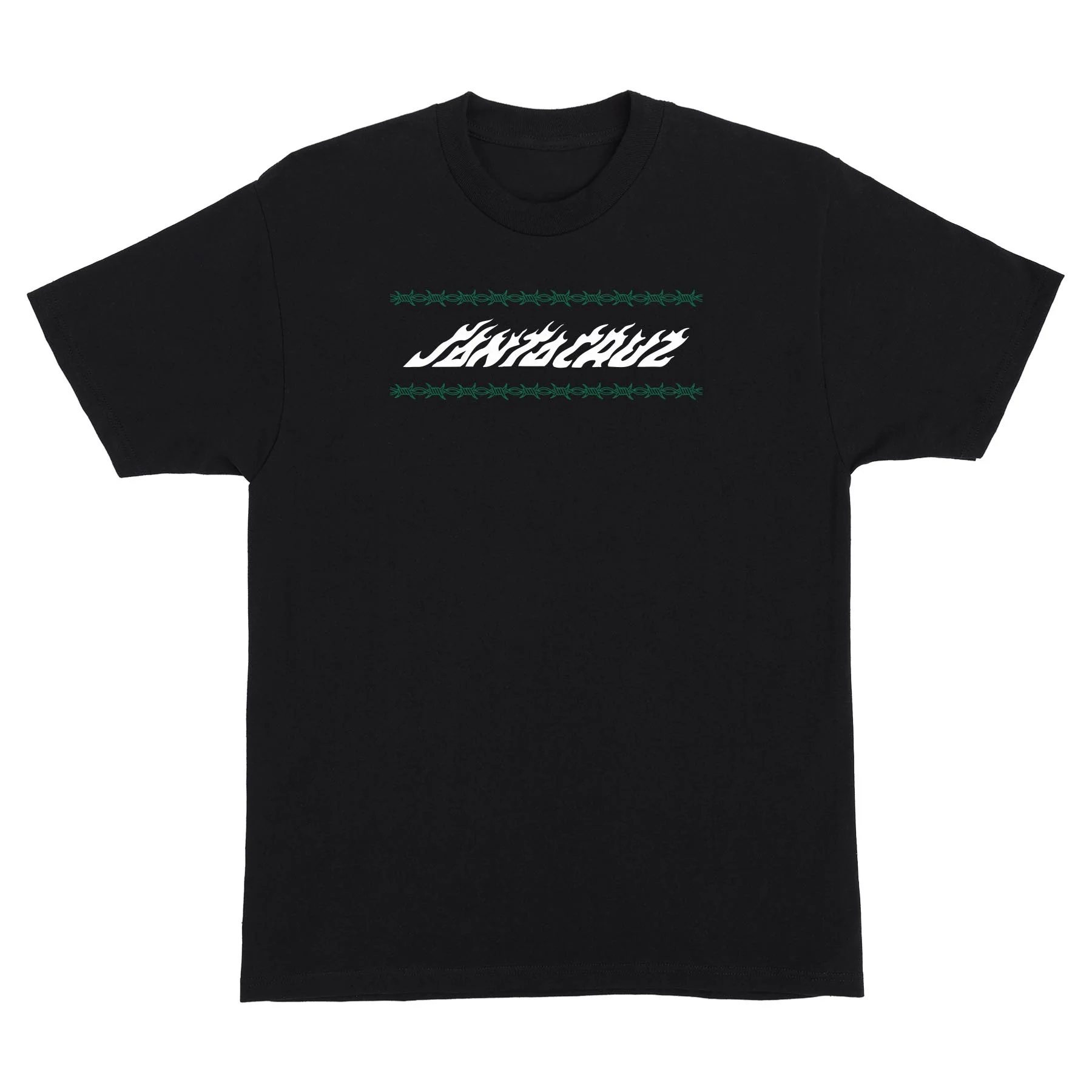 Wired Flame Dot Crackle Mens Santa Cruz T-Shirt