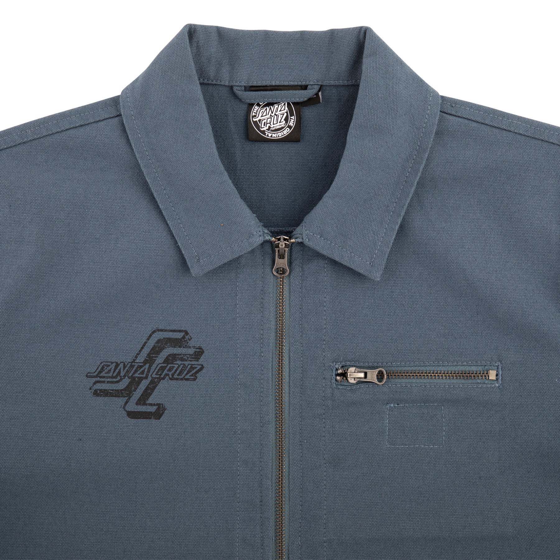 Woodcut Classic Mens Santa Cruz Work Jacket - Image 3