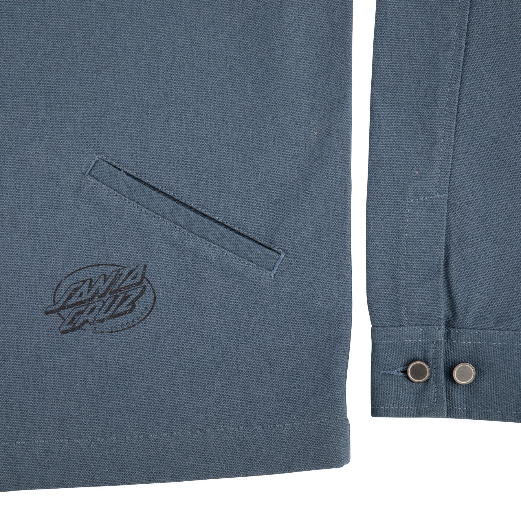 Woodcut Classic Mens Santa Cruz Work Jacket - Image 5